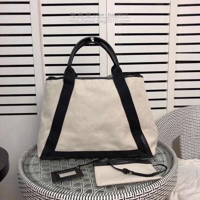 Balenciaga女包 巴黎世家新版爆款 帆布字母包 新版一行字 加大號手提包  csbl1171